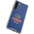 University of Florida Gainesville Est 1853 Blue Galaxy S24 FE Clear Case